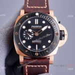 New Panerai Submersible Goldtech PAM 1070 Rose Gold Watch 46mm